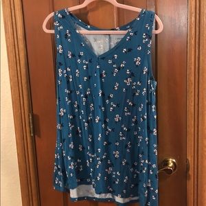 Floral swing tank